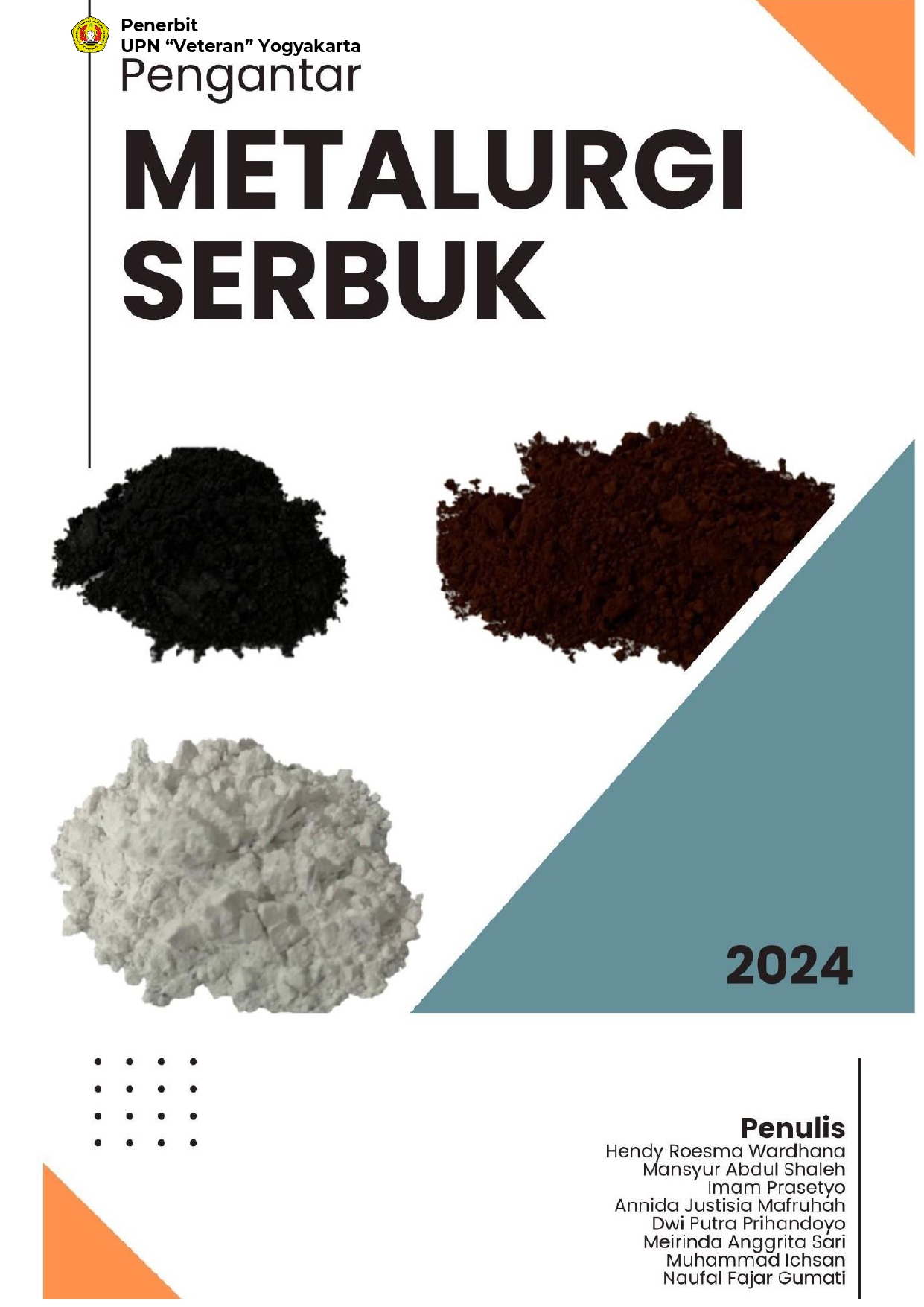 Cover Buku pengantar metalurgi serbuk