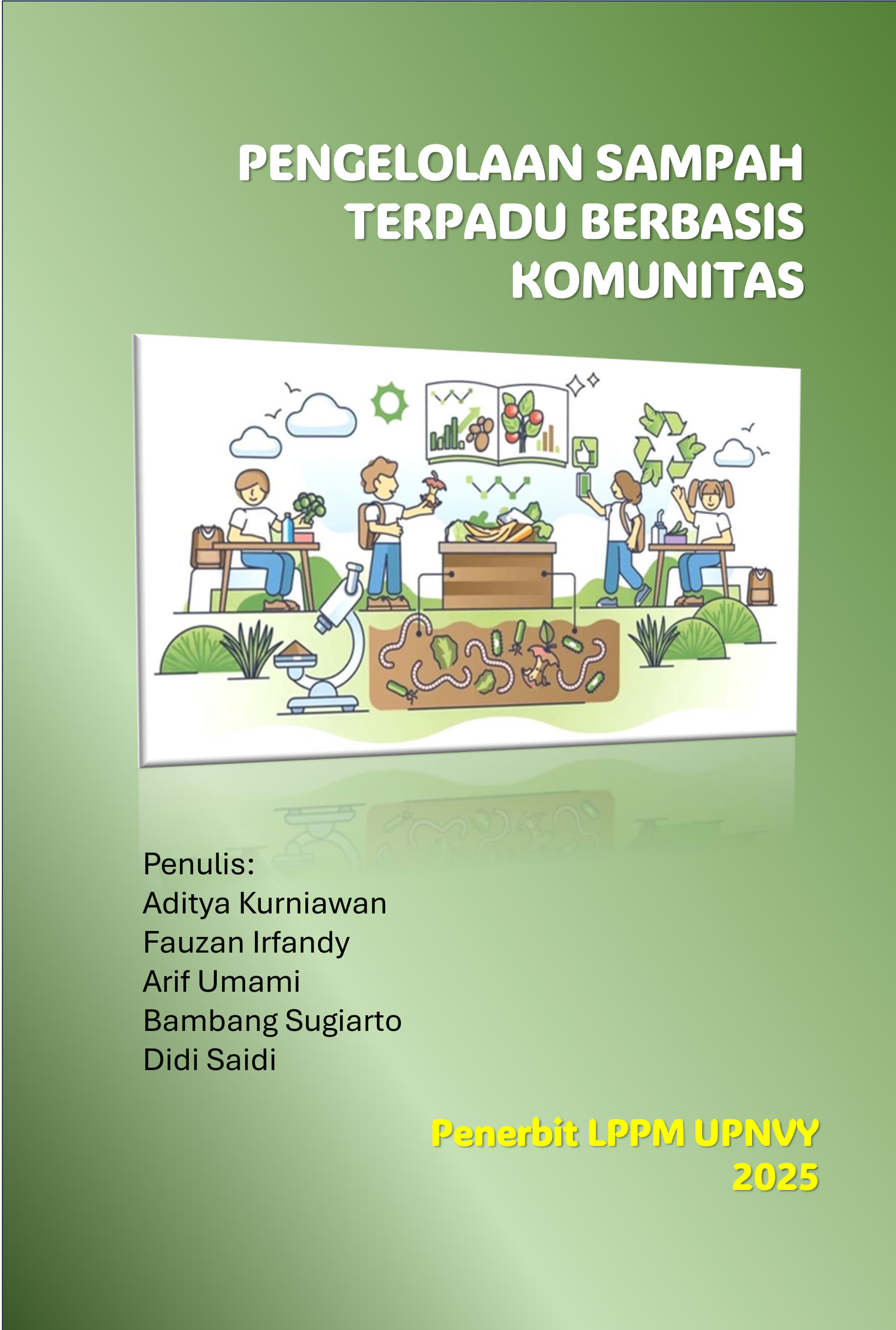 Cover Buku Pengelolaan Sampah Terpadu Berbasis Komunitas