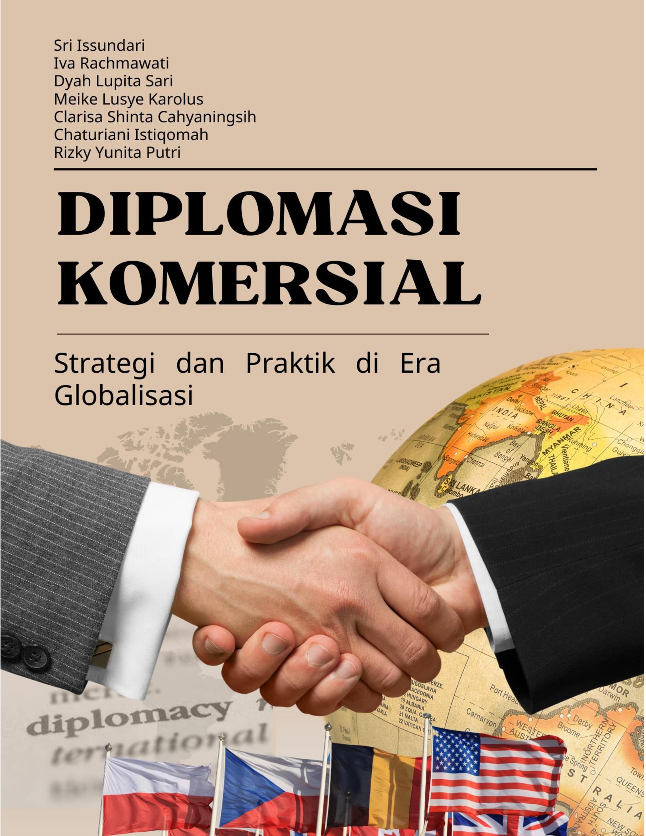 Cover Buku Diplomasi Komersial: Strategi dan Praktik di Era Globalisasi
