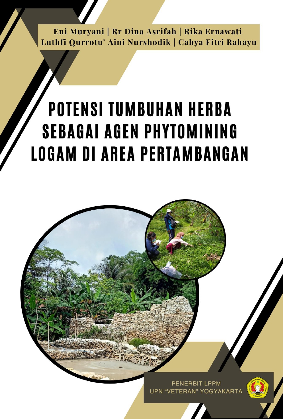 Cover Buku Potensi Tumbuhan Herba sebagai Agen Phytomining Logam di Area Pertambangan