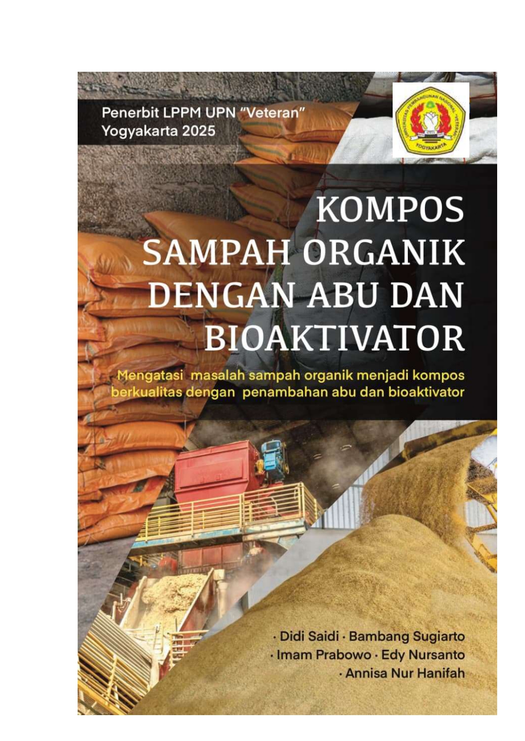 Cover Buku KOMPOS SAMPAH ORGANIK DENGAN ABU DAN BIOAKTIVATOR
