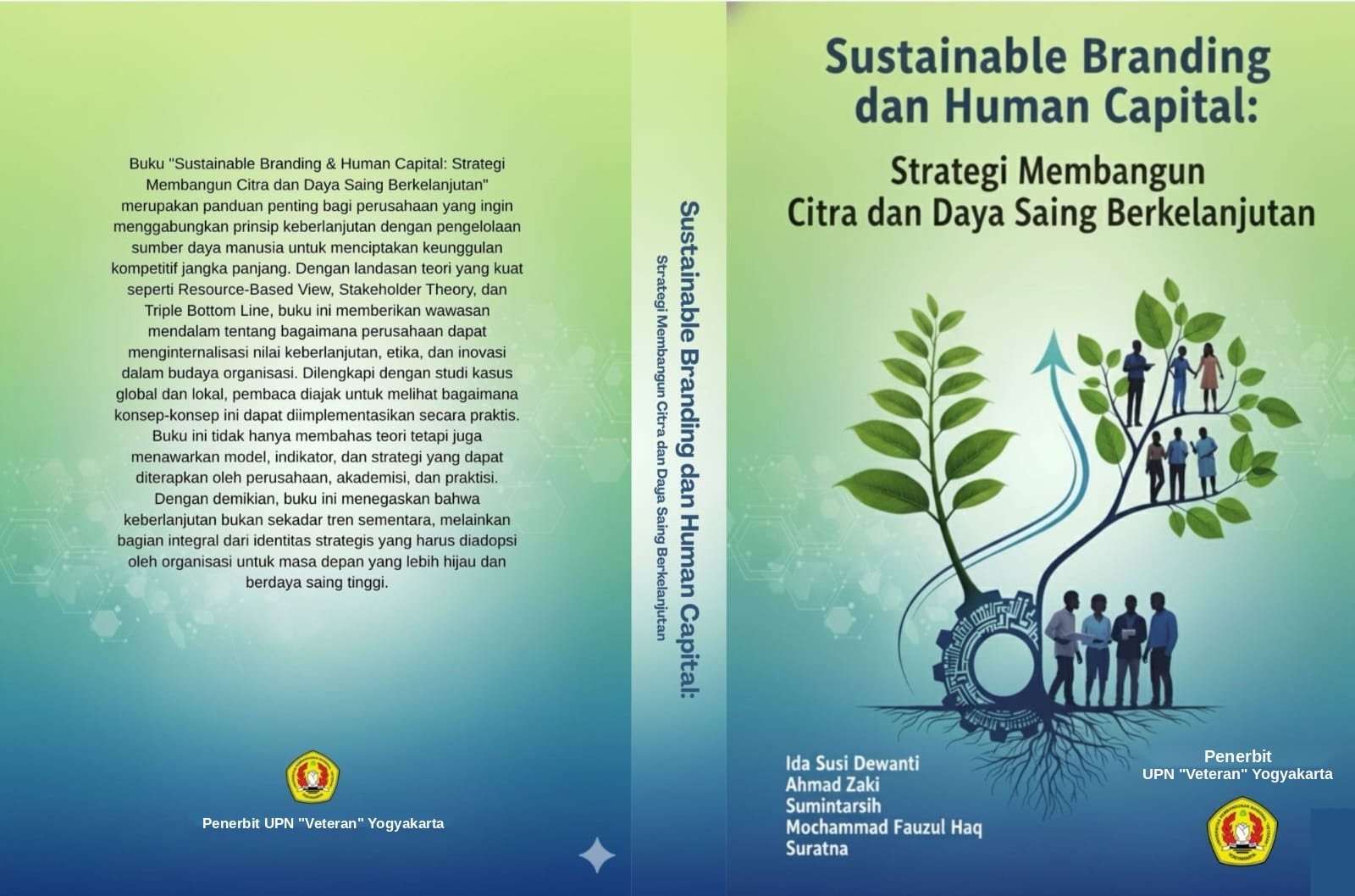 Cover Buku Sustainable Branding dan Human Capital: Strategi Membangun Citra dan Daya Saing Berkelanjutan 