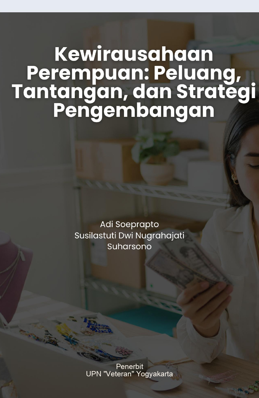Cover Buku Kewirausahaan Perempuan : Peluang, Tantangan dan Strategi Pengembangan