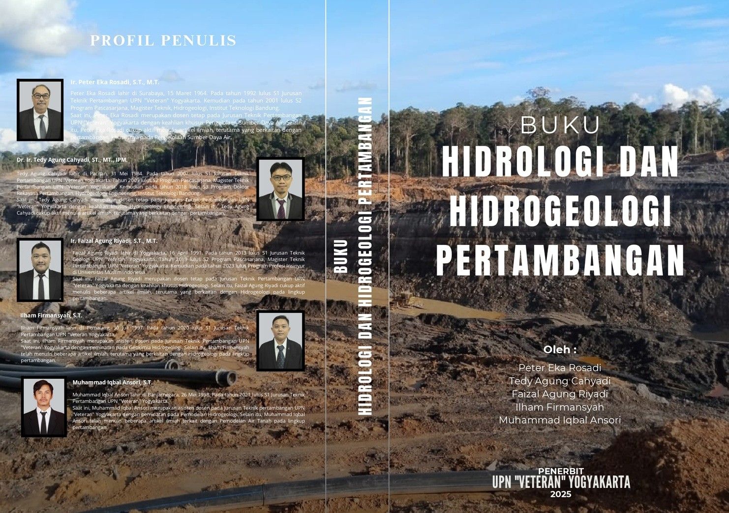 Cover Buku Hidrologi dan Hidrogeologi Pertambangan